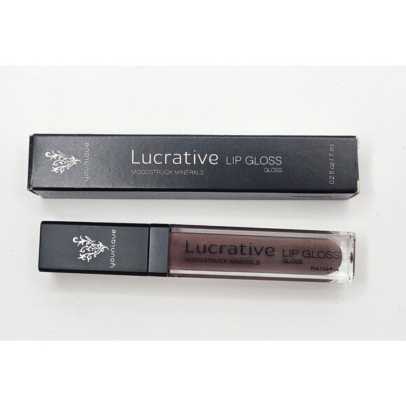 Younique Moodstruck Minerals Lucrative Lip Gloss Lucky New in Box - Picture 1 of 5